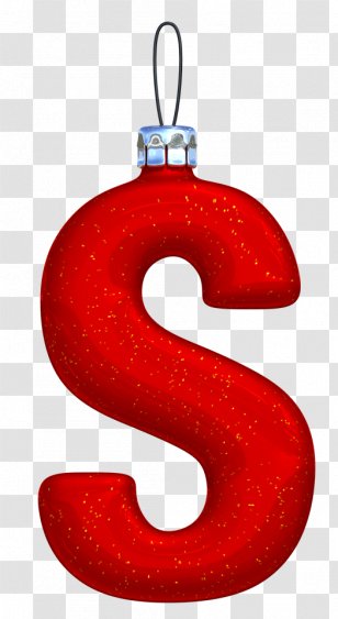 Christmas Ornament Typography Letter Font - International Typeface Corporation - Burning A Transparent PNG