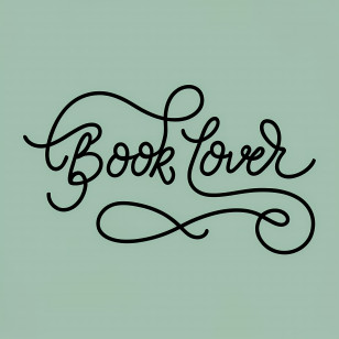 Book Lover - Elegant Book Lover Text Transparent PNG