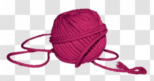 Wool Yarn Thread Image - Information - Red Transparent PNG