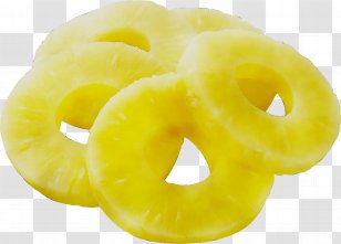 Yellow Fruit - Bagel Transparent PNG