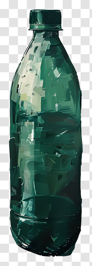Plastic Bottle - Green Plastic Bottle Transparent PNG