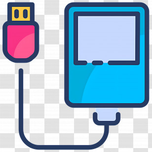 Power Bank - Portable USB Device For Charging Transparent PNG