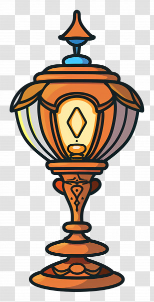 Islamic Lamp - Vintage Ornamental Lamp With Decorative Design Transparent PNG