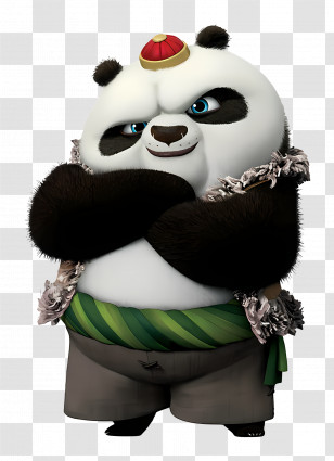 Bao Panda - Kung Fu Panda Cartoon Character Transparent PNG