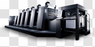 Offset Printing Press Heidelberger Druckmaschinen Machine Nonwoven Fabric Man Transparent Png