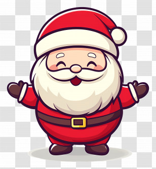 Santa Claus - Santa Claus In Cartoon Style Transparent PNG