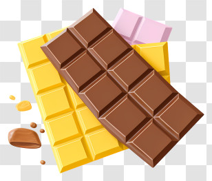 Chocolate Cake - Delicious Assorted Chocolate Bars Transparent PNG