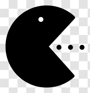 Pacman Logo - Pac-Man Icon Transparent PNG