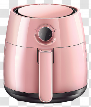 Air Fryer - Modern Pink Air Fryer Transparent PNG