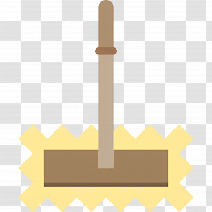 Cleaning Mop - Brown Mop For Household Cleaning Transparent PNG