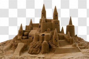 Sand Art And Play Sculpture Castle - Historic Site Transparent PNG