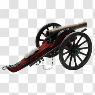 American Civil War Confederate States Of America United Artillery Cannon - Wheel Transparent PNG