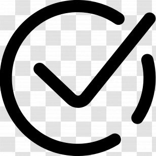 Check Mark Symbol - Checkmark Symbol In Black Transparent PNG
