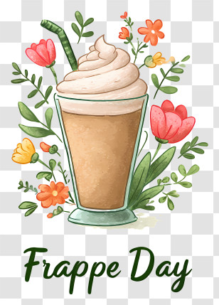 Frappe Day - Frappe Day Celebration Transparent PNG