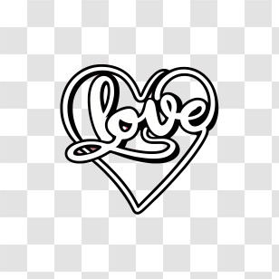 Love - Love Heart Symbol Transparent PNG