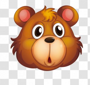 Bear Bee Honey Clip Art - Silhouette - Cartoon Cute Avatar Transparent PNG