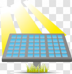 Solar Panels Energy Power Photovoltaics Clip Art - Rectangle Transparent PNG