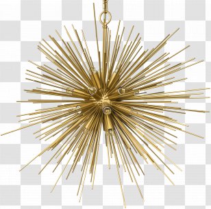 Chandelier Light Wall Clock Mirror - Furniture Transparent PNG