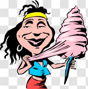 Clip Art Illustration Thumb Human Behavior Cartoon - Tree - Candy Floss Vector Transparent PNG