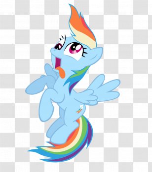 Rainbow Dash Dizziness Horse - Television - Daughter Transparent PNG