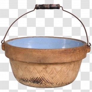 Bauer Pottery Ceramic Glaze Bowl - Metal Transparent PNG