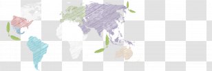 Old World Map Flamingo - Organism - Genetically Modified Transparent PNG