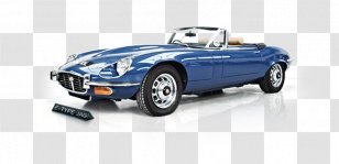 Jaguar E-Type Model Car Cars Scale Models Transparent PNG
