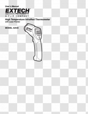 Infrared Thermometers Indoorâ€“outdoor Thermometer Extech Instruments - Text - Termometer Transparent PNG
