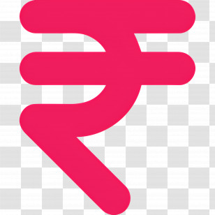 Indian Rupees - Rupee Currency Symbol Transparent PNG