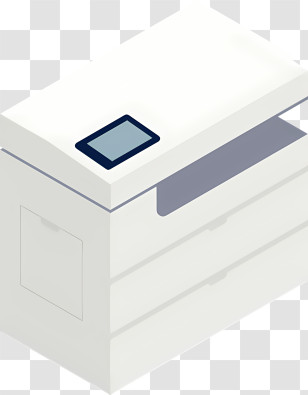 Icon - Modern Office Printer Transparent PNG