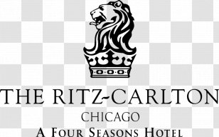 Ritz-Carlton Hotel Company Marriott International Four Seasons Hotels And Resorts - Black White Transparent PNG