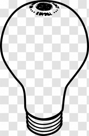 Incandescent Light Bulb Lamp Clip Art - Christmas Lights Transparent PNG