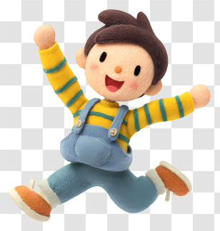 Happy Jumping Child - Jumping Child In Playful Mood Transparent PNG