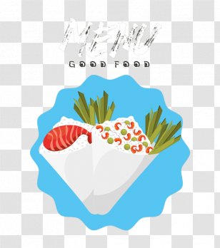 Japanese Cuisine Sushi Euclidean Vector Menu Illustration - Food Design Transparent PNG