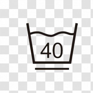 Clothing Washing Dry Cleaning Designer - Logo - Wash Your Clothes And Pay Attention To The Identifier Transparent PNG