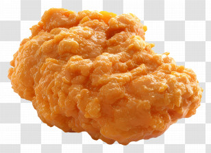 Chicken Nugget - Crispy Orange Nugget Transparent PNG