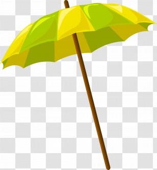 Umbrella Drawing - Yellow Transparent PNG