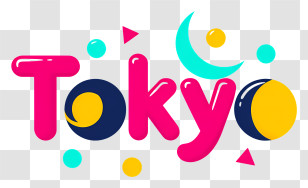 Tokyo - Tokyo Colorful Logo Transparent PNG