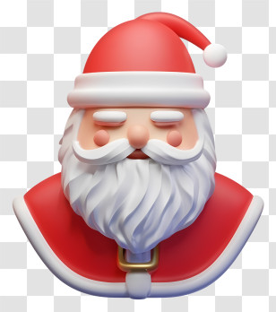 Santa Claus - Santa Claus In Red Suit Transparent PNG
