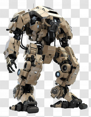 Military Robot - Futuristic Robotic Mech Machine Transparent PNG