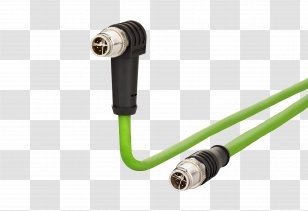Coaxial Cable Electrical Connector Ethernet CÃ¢ble CatÃ©gorie 6a - Network Cables - Stecker Transparent PNG