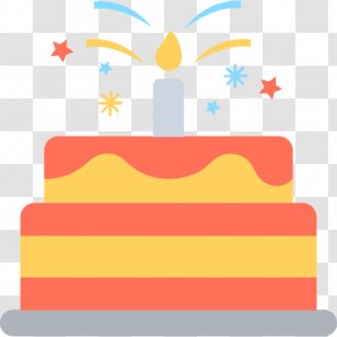 Crew Neck Party - Text - Single Birthday Candle Coloring Page Transparent PNG