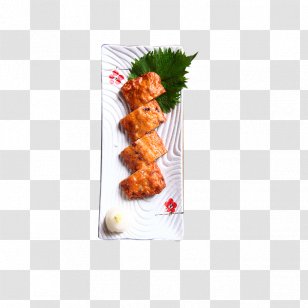 Barbecue Chicken Roast Garnish - Slice Transparent PNG