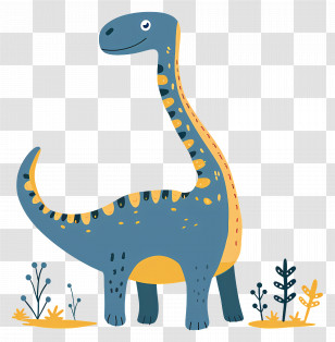 Cartoon Dinosaur - Cartoon Dinosaur Illustration Transparent PNG