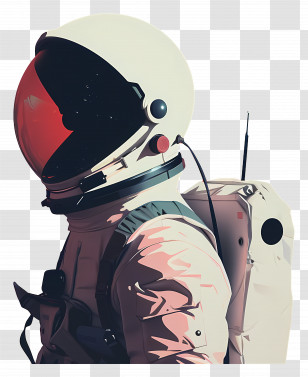 Astronaut - Astronaut In Spacesuit Exploring Outer Space Transparent PNG