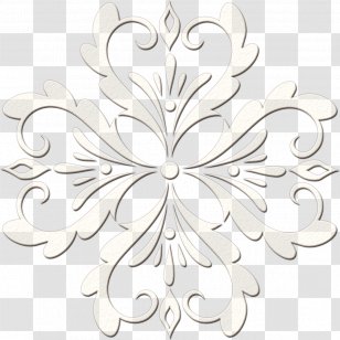 Floral Design Pattern Engraving Decorative Arts - White Transparent PNG