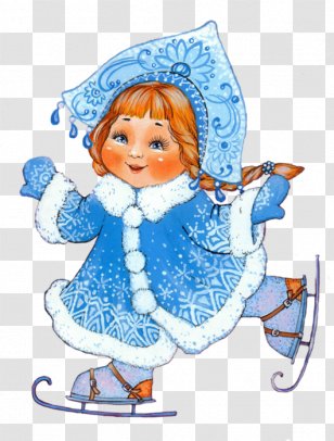 Snegurochka Ded Moroz Drawing Grandfather Santa Claus Transparent PNG
