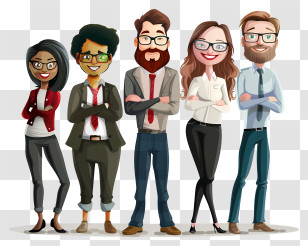 Employee Appreciation Day - Professional Business Team Illustration Transparent PNG