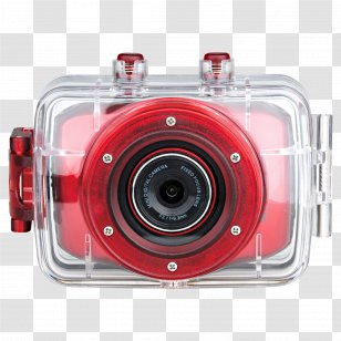 Easypix GoXtreme Race Action Cam Rot Video Cameras Endurance Camera - Red Transparent PNG