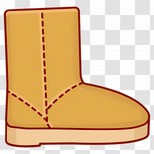 Uggs - Warm Winter Boot Illustration Transparent PNG